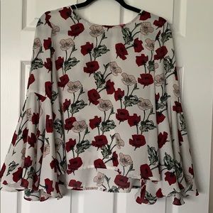 Vince Camuto- Bell Sleeve Blouse